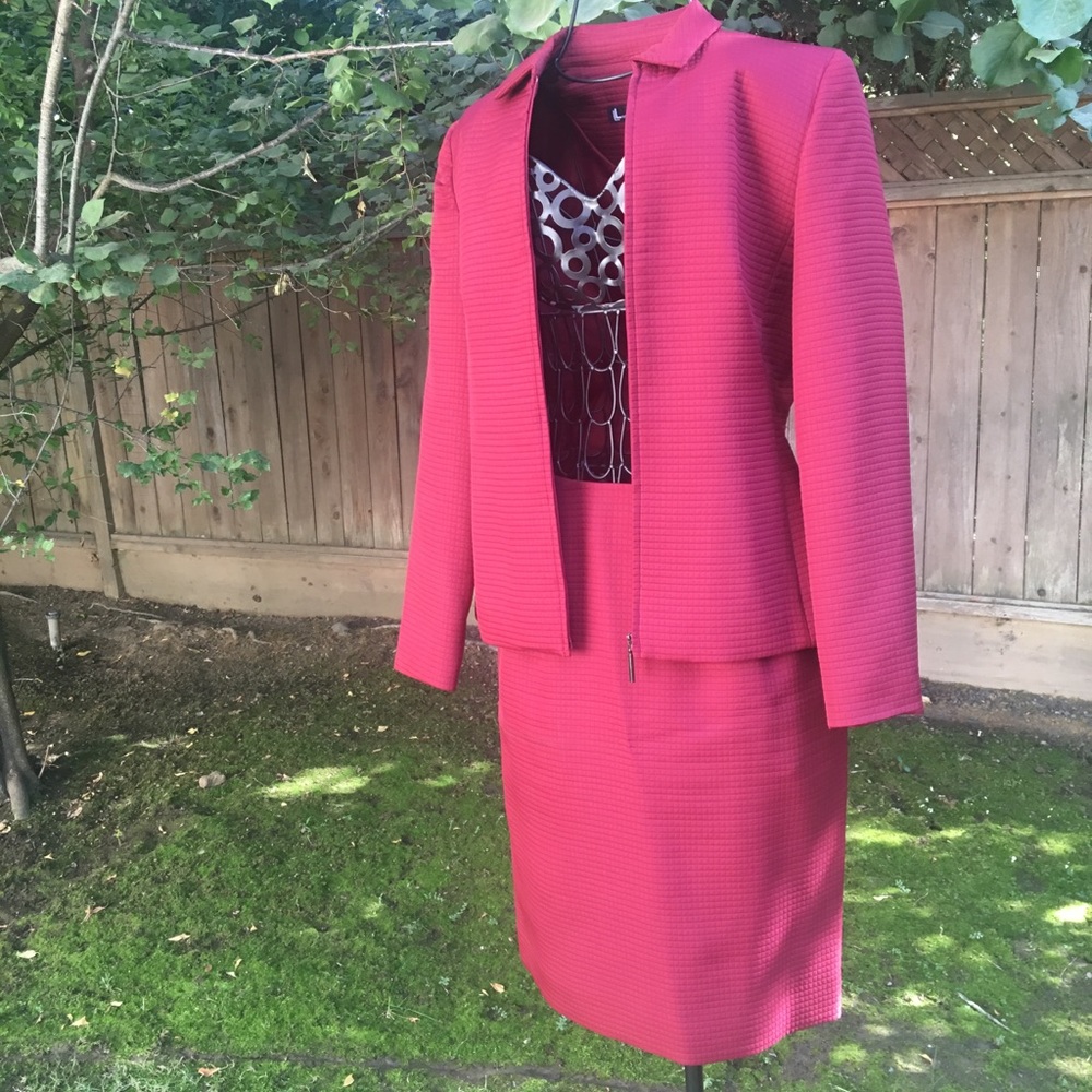 Timeless Red Powersuit!
